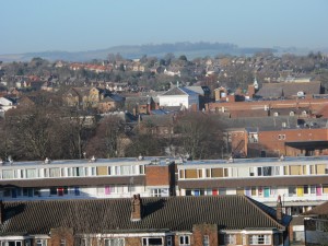 Northwest from Windmill Hill